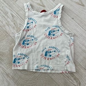 The animals observatory tank top size 2T
